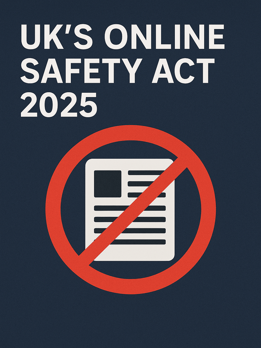 When ‘Safety’ Silences: How the UK’s Online Safety Act 2025 Could Change Journalism&nbsp;Forever.